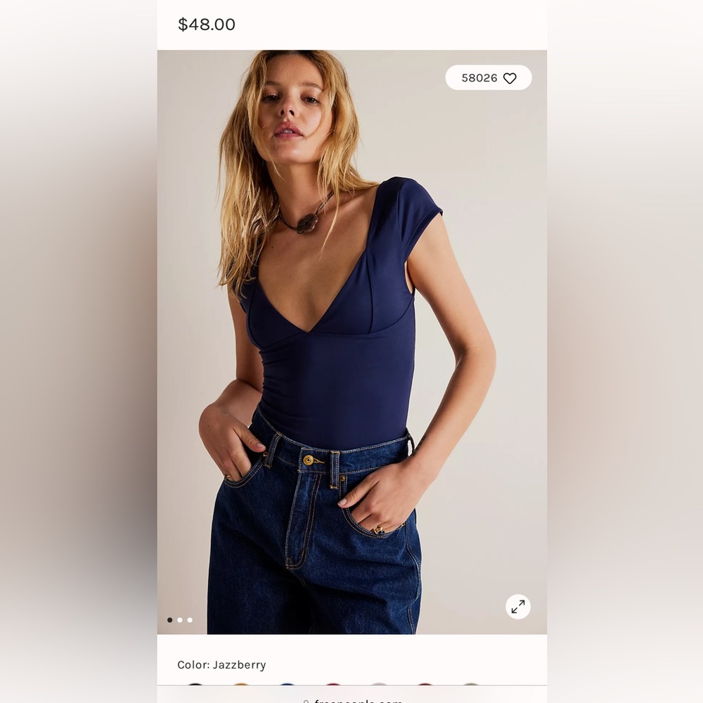 Like New - Free People Duo Corset Cami
